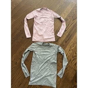 Lot of 2 Lululemon Long Sleeve Tops Swiftly Tech Top Women’s 8 EUC